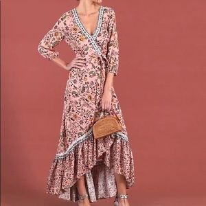 Anthropologie Farm Rio Clara Dress
